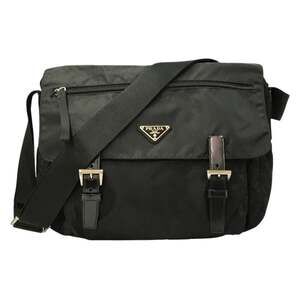 Prada Zip Buckle Messenger Bag Tessuto #252249P64B